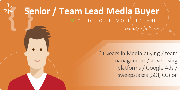 Senior / Team Lead Media Buyer