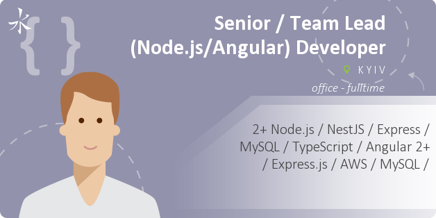 Senior / Team Lead (Node.js/Angular) Developer