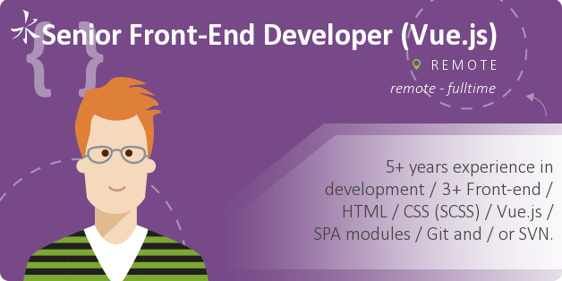 Senior Front-End Developer (Vue.js)