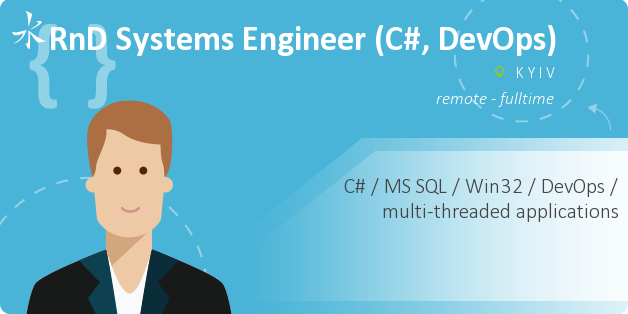RnD Systems Engineer (C#, DevOps)
