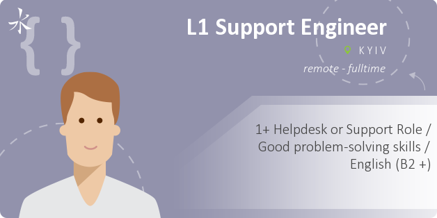 L1 Support Engineer