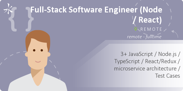 Full-Stack Software Engineer (Node / React)