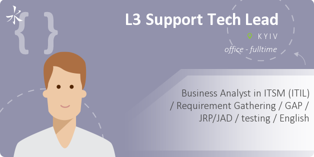L3 Support Tech Lead