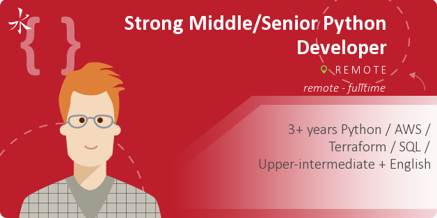 Strong Middle/Senior Python Developer
