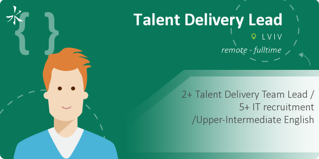 Talent Delivery Lead