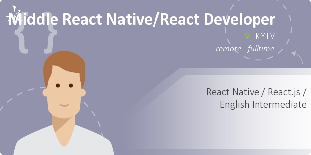 Middle React Native/React Developer