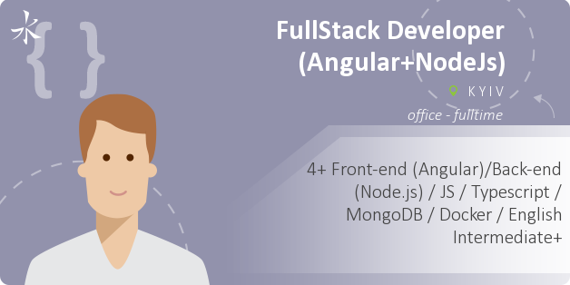 FullStack Developer (Angular+NodeJs)