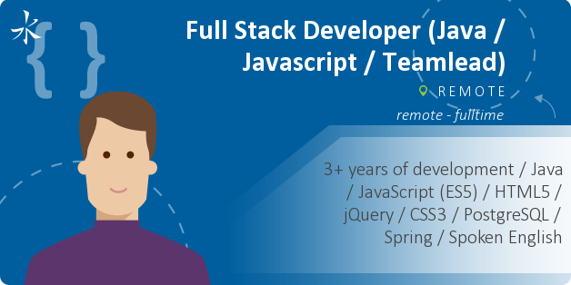 Full Stack Developer (Java / Javascript / Teamlead)