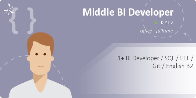 Middle BI Developer