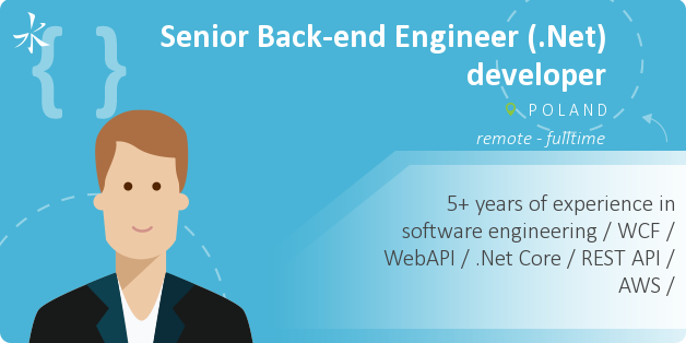 Senior Back-end Engineer (.Net) developer