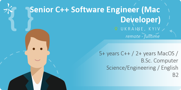 Senior C++ Software Engineer (Mac Developer)