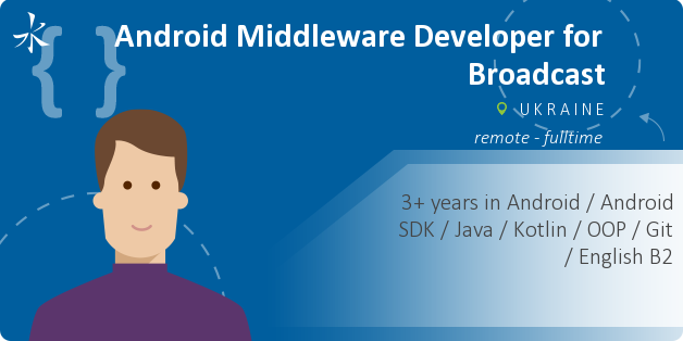 Android Middleware Developer for Broadcast