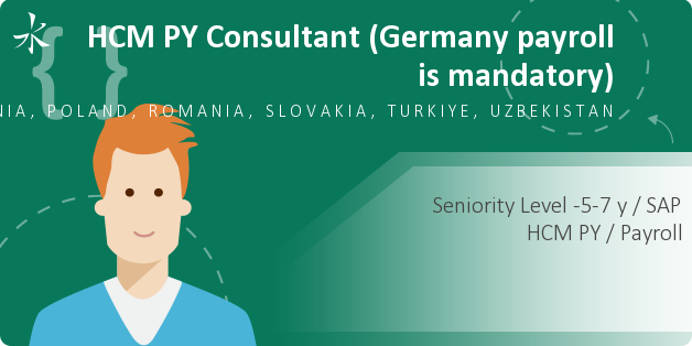 HCM PY Consultant (Germany payroll is mandatory)
